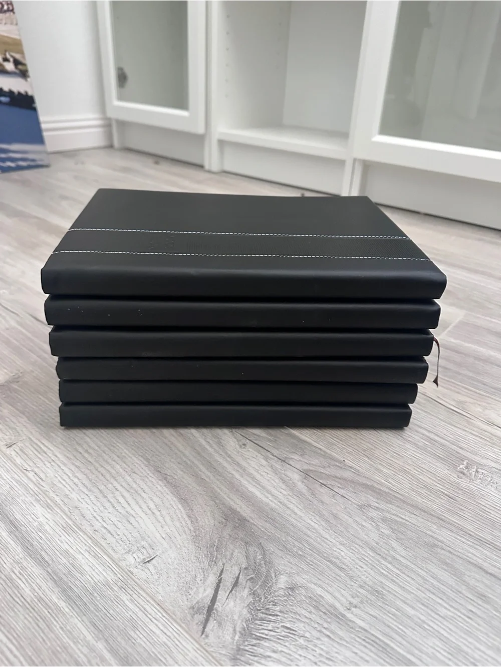 Classic Black Hardcover Business Notebook Set of 3 - Ozchin